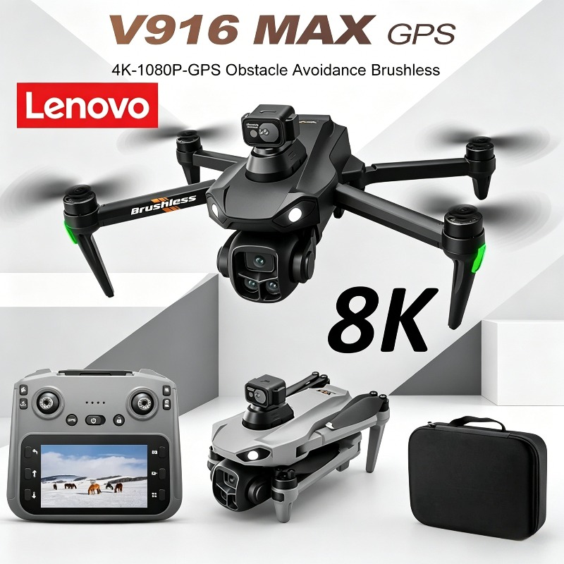 Drone Photogrammetry - Lenovo V916MAX プロフェッショナル 8K ドローン HD