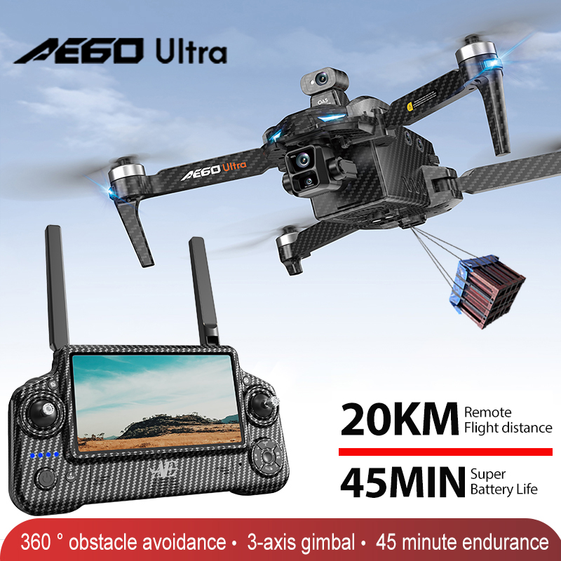 Drone Photogrammetry - AE60 GPSドローン プロフェッショナル 8Kカメラ 3軸ジンバル 空撮FPV