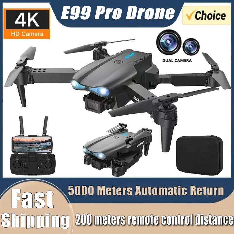 新型E99Pro RCドローン 4Kプロ仕様 広角デュアルH - Drone Multispectral のレビューと価格