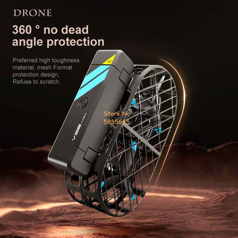 8K HD カメラ 360 °   保護オプティカルフローロ - Drone Cinematic のレビューと価格