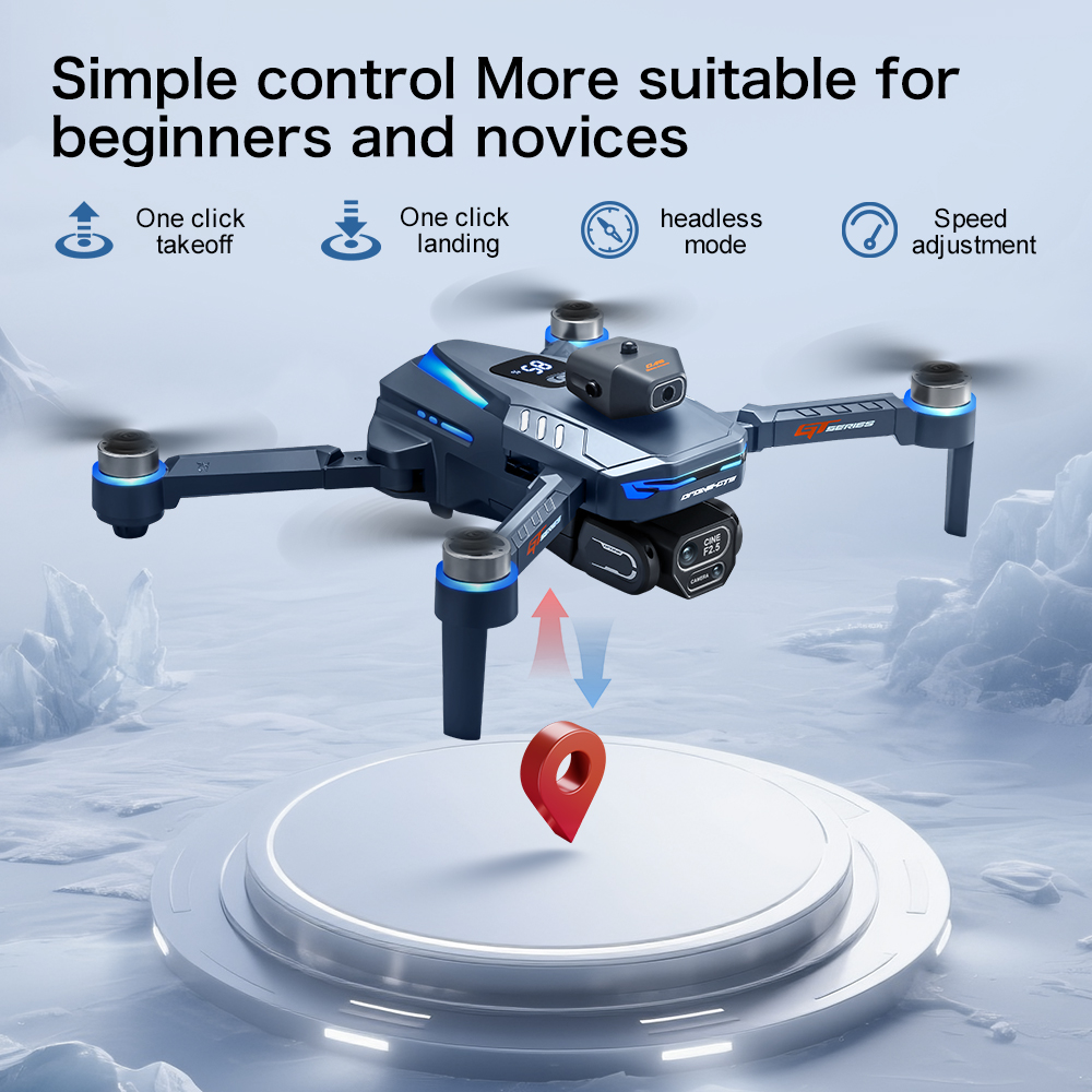 オリジナルGT8ドローン、大型スクリーンリモコン、8K HD - Drone Photogrammetry のレビューと価格
